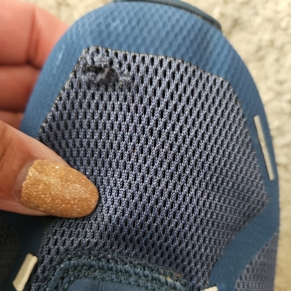 On Cloud Running Womens Blue Cloud 5 Shoe In Denim/White 9 - Picture 14 of 14